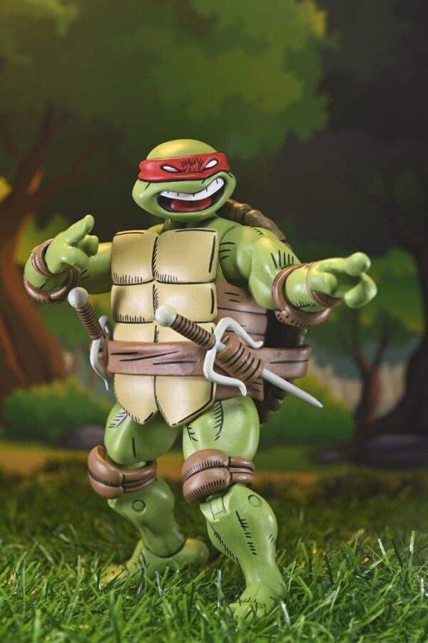 Teenage Mutant Ninja Turtles x Usagi Yojimbo Ultimate Akció Figura Raphael 18 cm