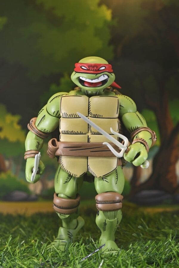 Teenage Mutant Ninja Turtles x Usagi Yojimbo Ultimate Akció Figura Raphael 18 cm