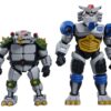 Teenage Mutant Ninja Turtles (1987 Cartoon) 2-Pack Akció Figuras Robo Tokka and Rahzar 18 cm