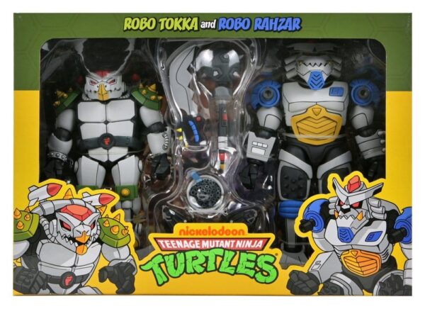 Teenage Mutant Ninja Turtles (1987 Cartoon) 2-Pack Akció Figuras Robo Tokka and Rahzar 18 cm
