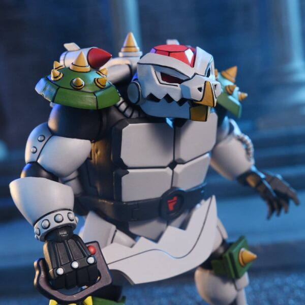 Teenage Mutant Ninja Turtles (1987 Cartoon) 2-Pack Akció Figuras Robo Tokka and Rahzar 18 cm