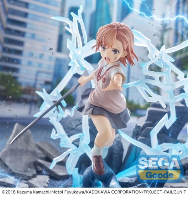 A Certain Scientific Railgun T FIGURIZMa PVC Figura Mikoto Misaka 23 cm