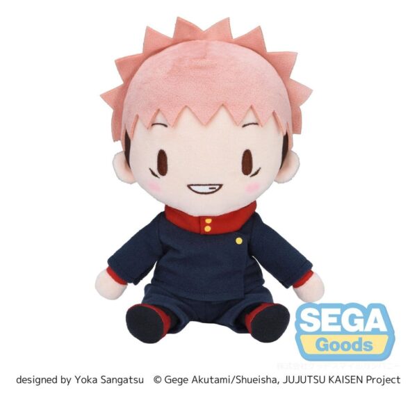 Jujutsu Kaisen Fuwa Petit Plüss Figura Yuji Itadori 20 cm
