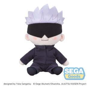 Jujutsu Kaisen Fuwa Petit Plüss Figura Satoru Gojo 20 cm