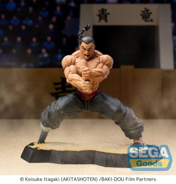 Baki-Dou Luminasta PVC Figura Kaioh Retsu 15 cm