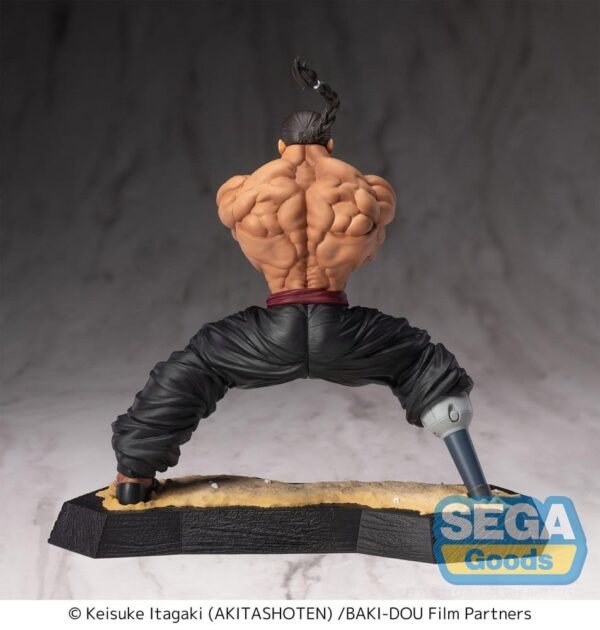 Baki-Dou Luminasta PVC Figura Kaioh Retsu 15 cm