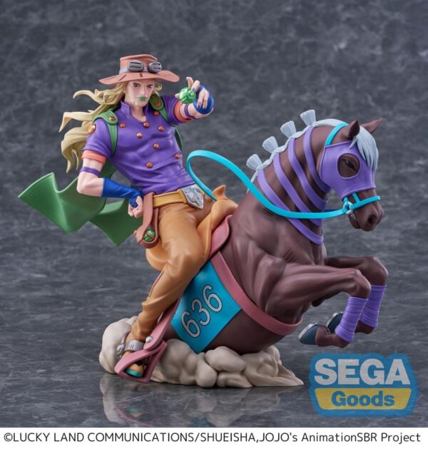JoJo's Bizarre Adventure: Steel Ball Run XrossLinkMAX PVC Figura Gyro Zeppeli 18 cm