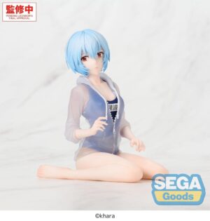 Rebuild of Evangelion Yumemirize PVC Figura Rei Ayanami School Swimsuit Ver. 13 cm