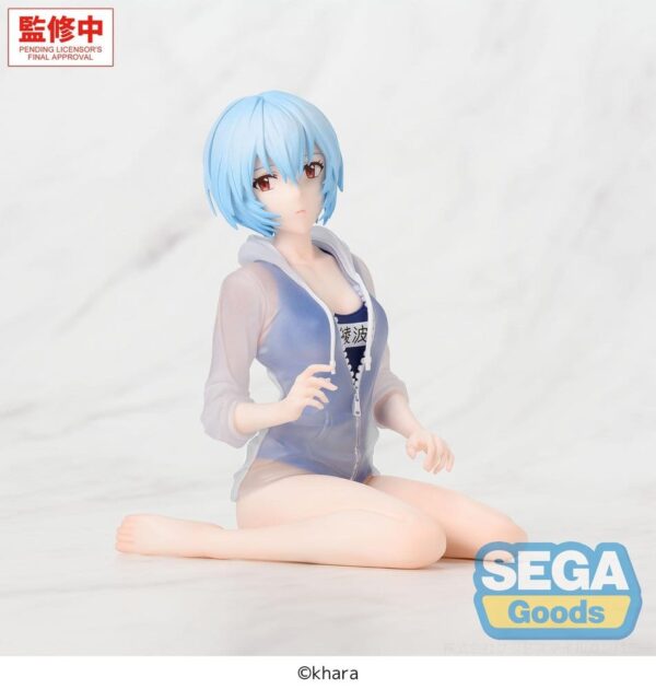 Rebuild of Evangelion Yumemirize PVC Figura Rei Ayanami School Swimsuit Ver. 13 cm