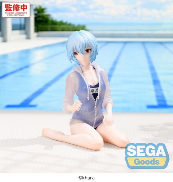 Rebuild of Evangelion Yumemirize PVC Figura Rei Ayanami School Swimsuit Ver. 13 cm