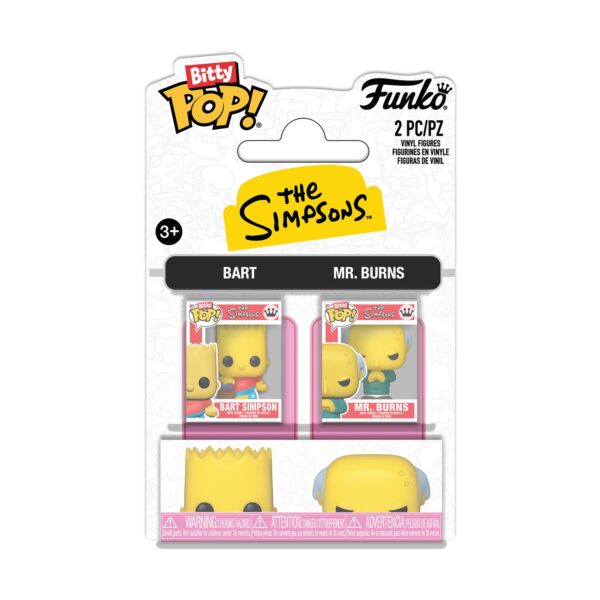 Funko Bitty POP! The Simpsons - Bart Simpson & Mr. Burns