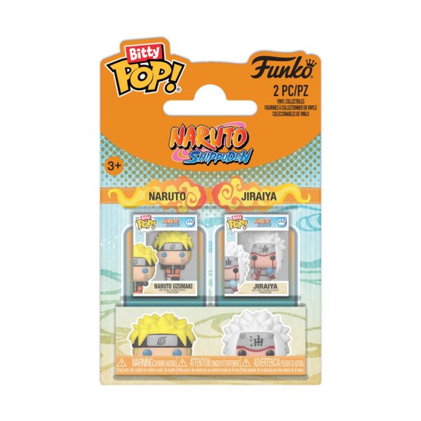 Funko Bitty POP! Naruto Shippuden - Naruto & Jiraiya