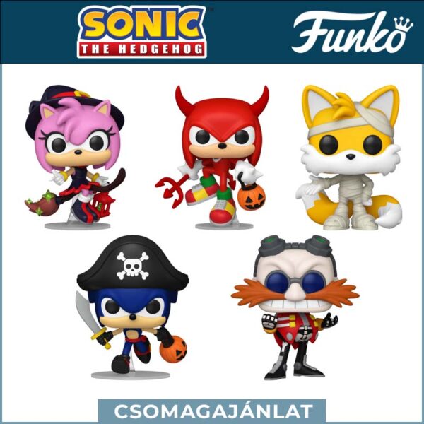 Funko POP! Sonic Halloween csomag