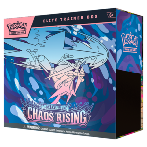 Pokemon Mega Evolution Chaos Rising Elite Trainer Box Pokemon Mega Evolution Chaos Rising Elite Trainer Box