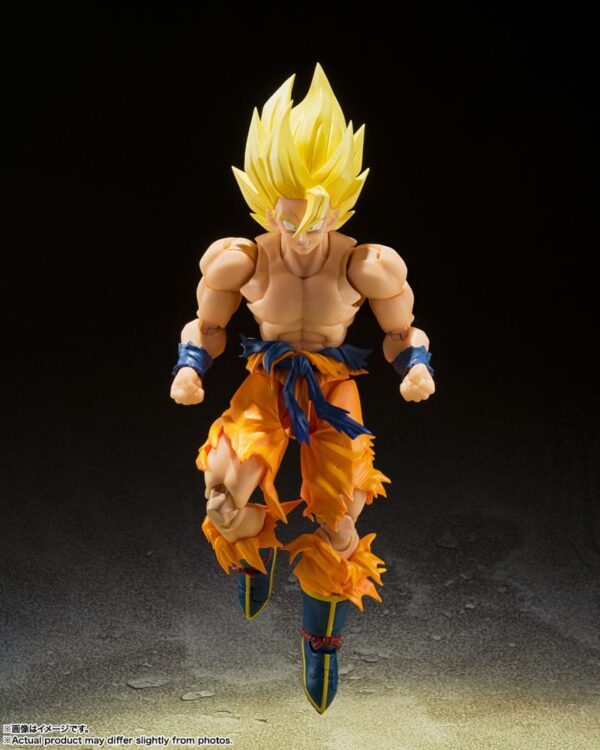 Dragon Ball Z S.H. Figuarts Akció Figura Super Saiyan Son Goku (Legendary Super Saiyan) 15 cm