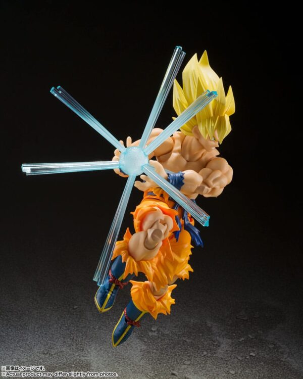 Dragon Ball Z S.H. Figuarts Akció Figura Super Saiyan Son Goku (Legendary Super Saiyan) 15 cm