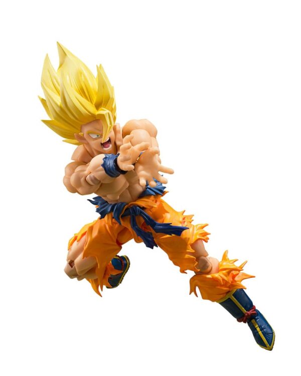 Dragon Ball Z S.H. Figuarts Akció Figura Super Saiyan Son Goku (Legendary Super Saiyan) 15 cm