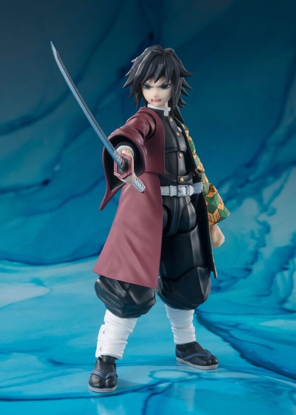 Demon Slayer: Kimetsu no Yaiba S.H. Figuarts Akció Figura Giyu Tomioka 15 cm