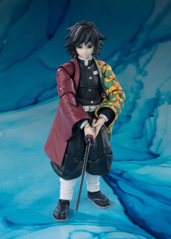 Demon Slayer: Kimetsu no Yaiba S.H. Figuarts Akció Figura Giyu Tomioka 15 cm