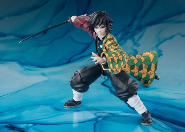 Demon Slayer: Kimetsu no Yaiba S.H. Figuarts Akció Figura Giyu Tomioka 15 cm