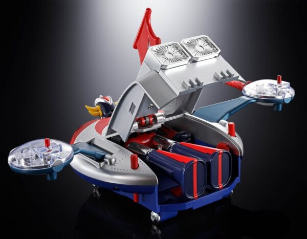 UFO Robo Grendizer Chogokin Akció Figura Deluxe Grendizer & UFO Spazer 14 cm