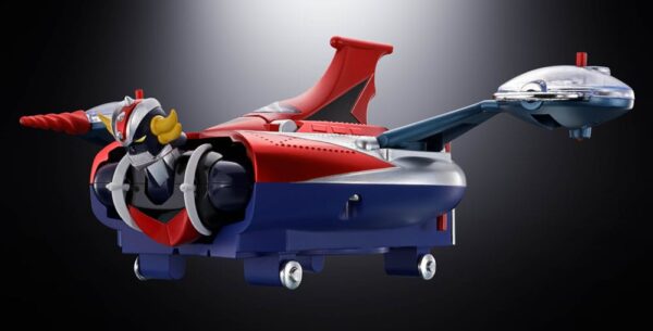 UFO Robo Grendizer Chogokin Akció Figura Deluxe Grendizer & UFO Spazer 14 cm
