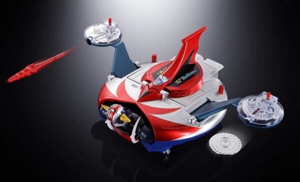 UFO Robo Grendizer Chogokin Akció Figura Deluxe Grendizer & UFO Spazer 14 cm