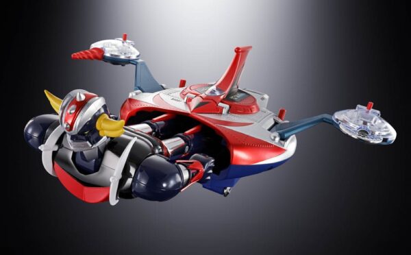 UFO Robo Grendizer Chogokin Akció Figura Deluxe Grendizer & UFO Spazer 14 cm