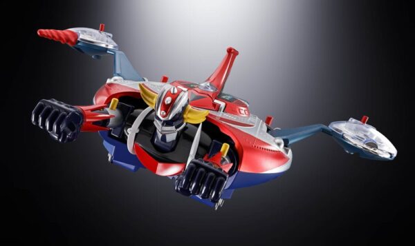 UFO Robo Grendizer Chogokin Akció Figura Deluxe Grendizer & UFO Spazer 14 cm