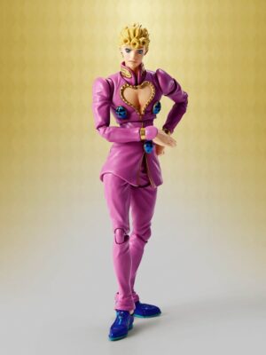 JoJo's Bizarre Adventure: Golden Wind S.H.Figuarts Akció Figura Giorno Giovanna 16 cm
