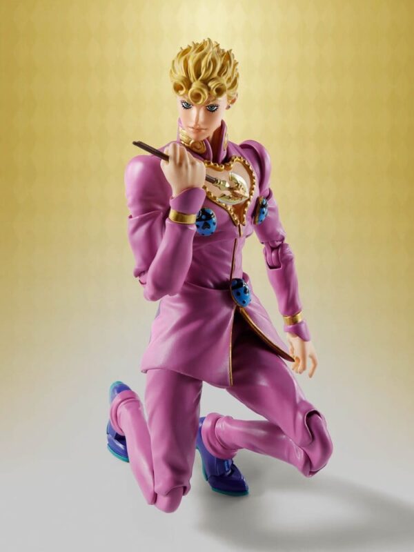 JoJo's Bizarre Adventure: Golden Wind S.H.Figuarts Akció Figura Giorno Giovanna 16 cm