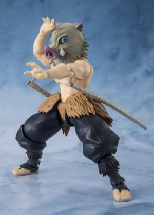 Demon Slayer: Kimetsu no Yaiba S.H. Figuarts Akció Figura Inosuke Hashibira 14 cm Demon Slayer: Kimetsu no Yaiba S.H. Figuarts Akció Figura Inosuke Hashibira 14 cm