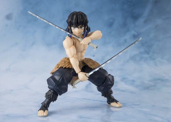 Demon Slayer: Kimetsu no Yaiba S.H. Figuarts Akció Figura Inosuke Hashibira 14 cm