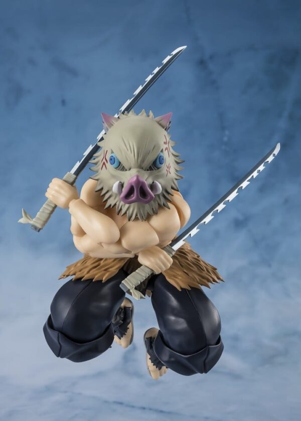 Demon Slayer: Kimetsu no Yaiba S.H. Figuarts Akció Figura Inosuke Hashibira 14 cm