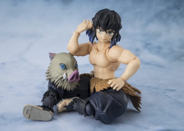 Demon Slayer: Kimetsu no Yaiba S.H. Figuarts Akció Figura Inosuke Hashibira 14 cm