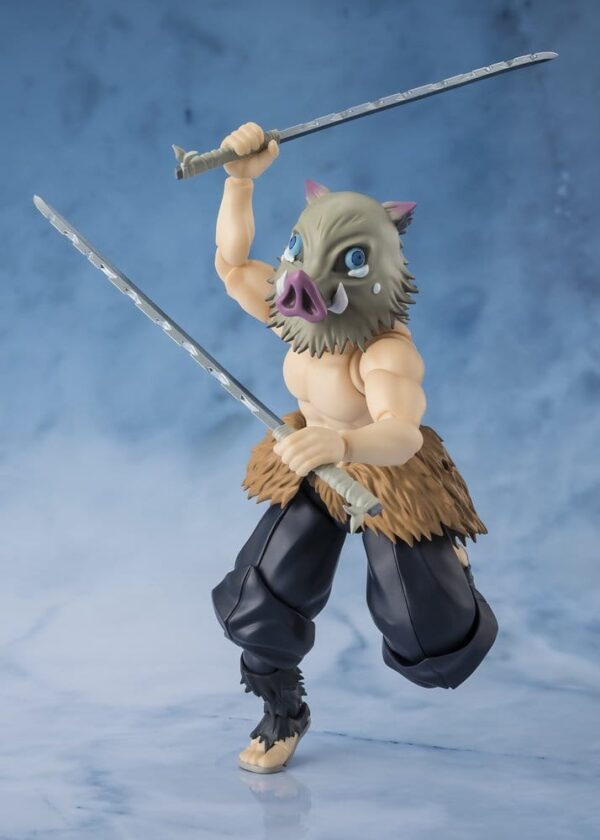 Demon Slayer: Kimetsu no Yaiba S.H. Figuarts Akció Figura Inosuke Hashibira 14 cm