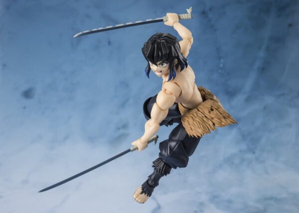Demon Slayer: Kimetsu no Yaiba S.H. Figuarts Akció Figura Inosuke Hashibira 14 cm