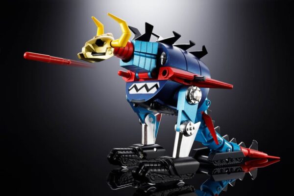 Dino Mech Gaiking Chogokin Akció Figura Daikumaryu & Gaiking 20 cm