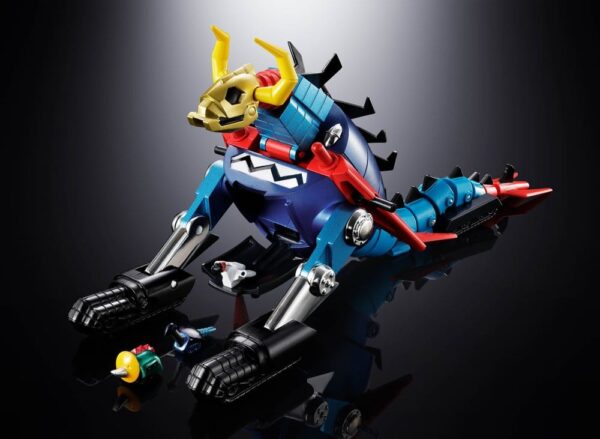 Dino Mech Gaiking Chogokin Akció Figura Daikumaryu & Gaiking 20 cm