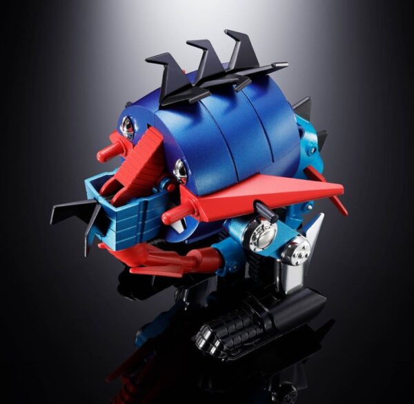 Dino Mech Gaiking Chogokin Akció Figura Daikumaryu & Gaiking 20 cm