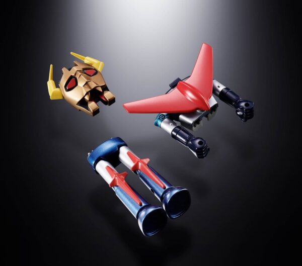 Dino Mech Gaiking Chogokin Akció Figura Daikumaryu & Gaiking 20 cm