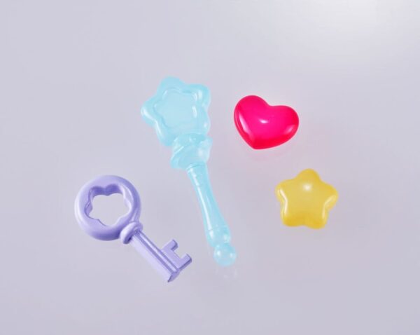Magical Sisters Lulutto Lilly Proplica Replika Stattoneoneon & GlassHeart HopePact Set 25 cm