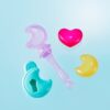 Magical Sisters Lulutto Lilly Proplica Replika Moontoneoneon & GlassHeart DreamPact Set 25 cm