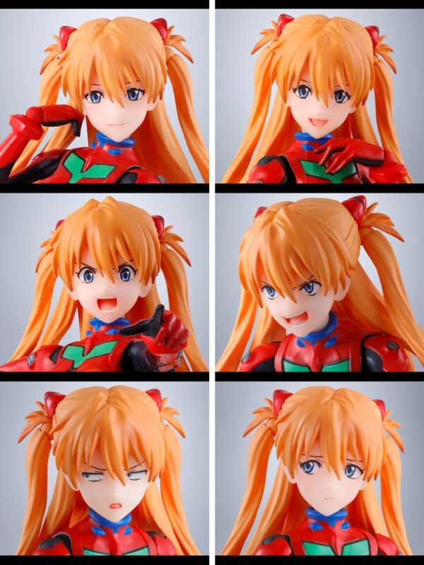 Evangelion S.H.Figuarts Akció Figura Asuka Shikinami Langley 14 cm