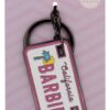 Barbie License Plate Keyring Limited Edition