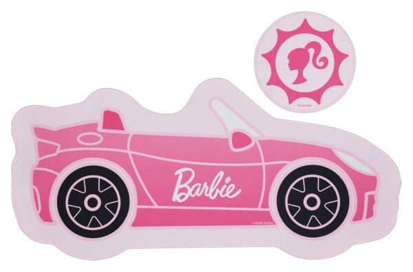 Barbie Desk Pad & Coaster Set Car