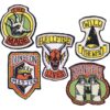 Stranger Things Fabric Patches 5-Pack