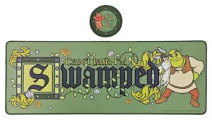 Shrek Desk Pad & Coaster Set Shrek Desk Pad & Coaster Set