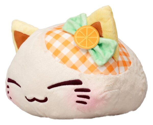 Nemuneko Cat Fruit Big Plüss Figura Orange 30 cm