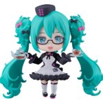 Character Vocal Series 01: Hatsune Miku Nendoroid Akció Figura Hatsune Miku: Glasses x Café Ver. 10 cm